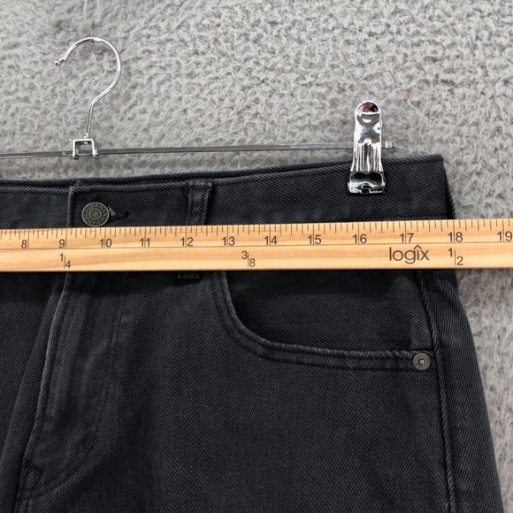 Banana Republic Jeans Mens 36x32 Gray Premium Performance Slim Fit Denim Stretch - Picture 5 of 11